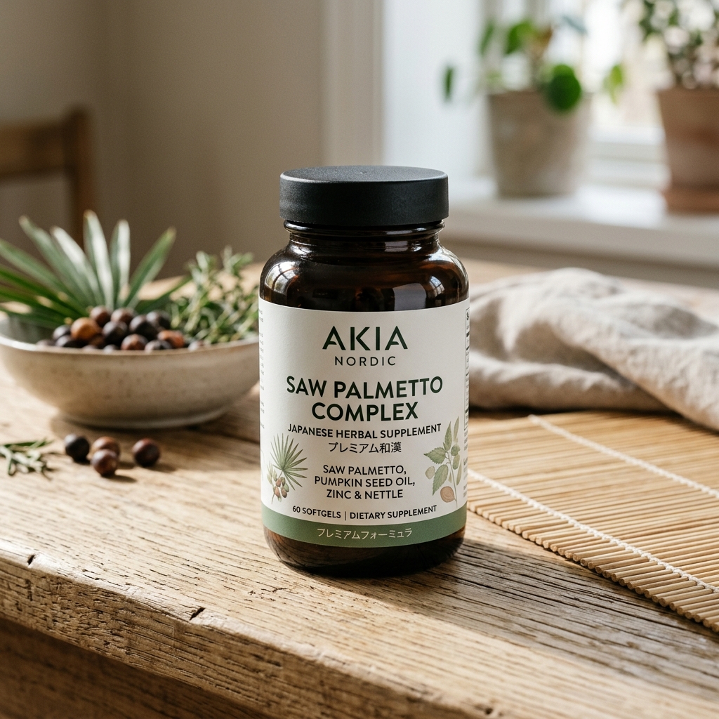 AKIA NORDIC Saw Palmetto Complex — Japan Herbal Supplement